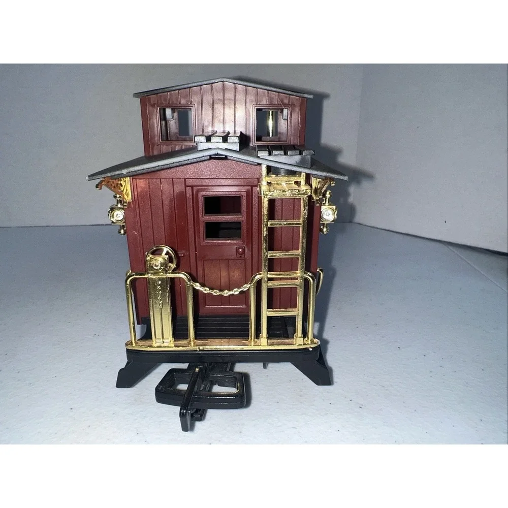 Denver Express Train Engine 1986 by New Bright D&W RR Toy Locomotive